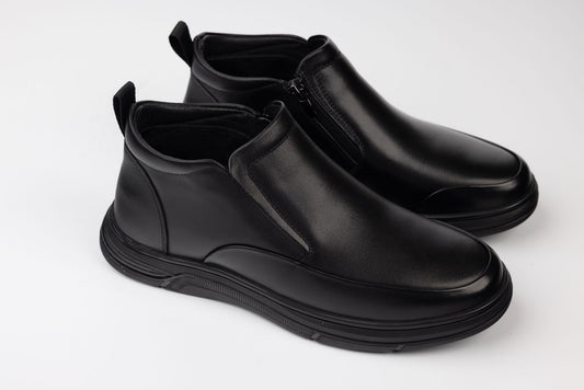 Men's boots genuine leather MELS 8178 N box