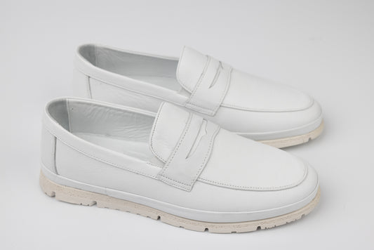 Men's genuine leather shoes GORETTI 67-224 White