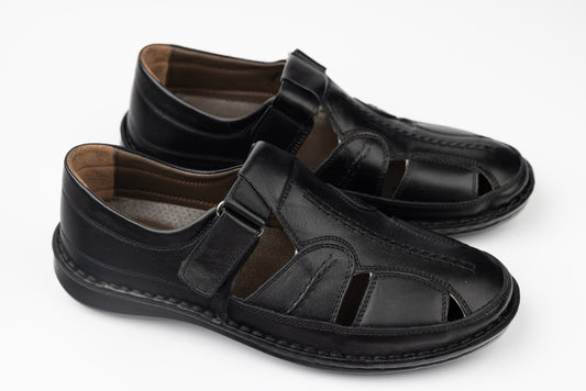 Genuine leather sandal shoes GORETTI 9991 N