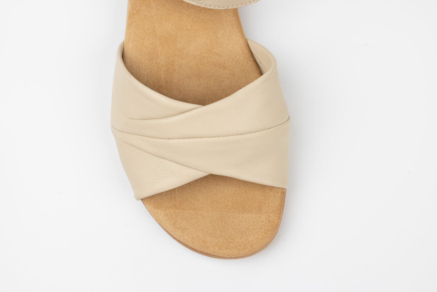 Sandale dama piele naturală PREGO 4269 Bej