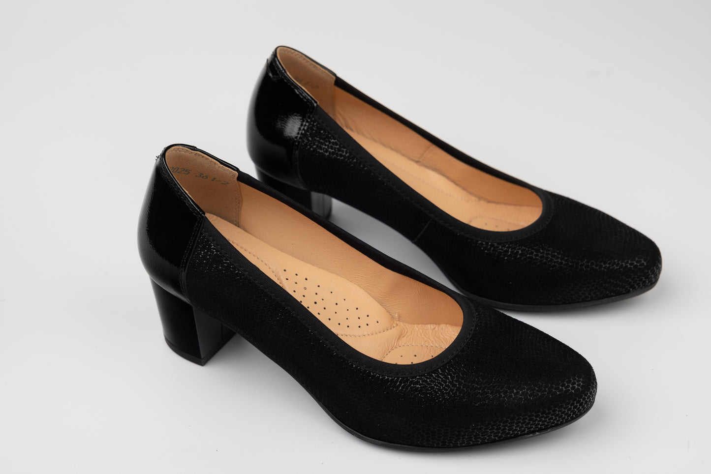 Pantofi dama piele naturală PULSO 372 N vel pic