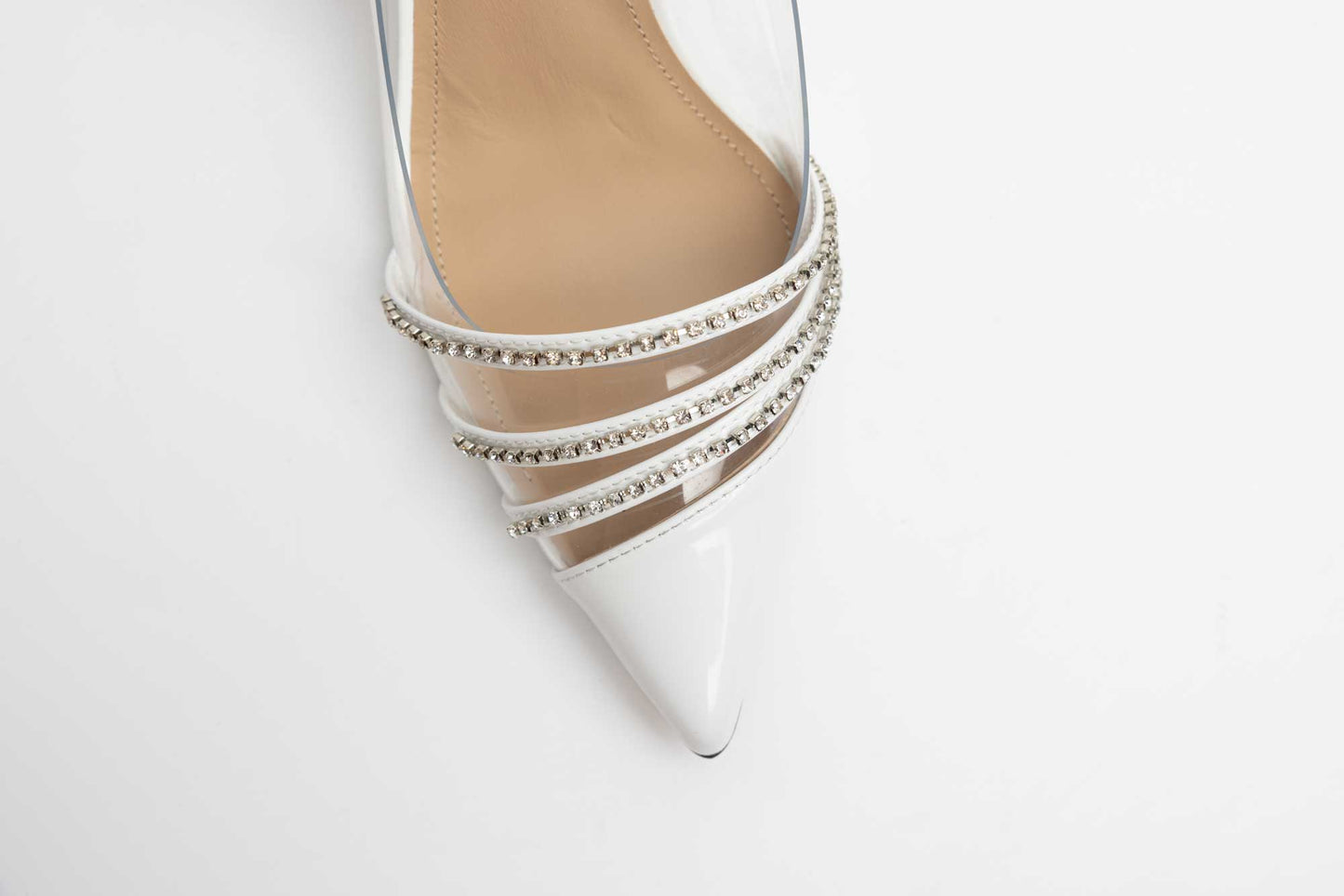 Pantofi dama piele naturală BETINA dec 6287 Alb