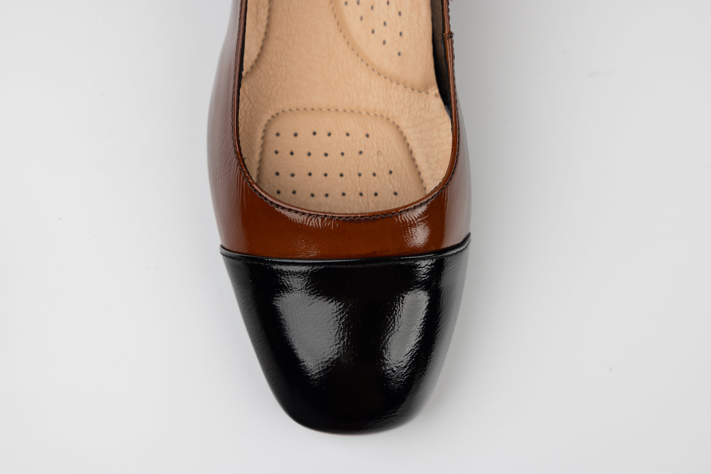 Pantofi dama piele naturală PULSO 1553 Maro N XXL