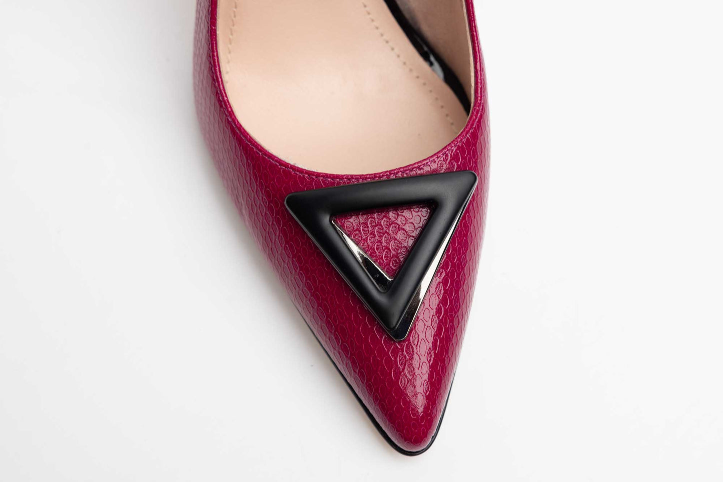 Women's genuine leather shoes BETINA 730 Fuxia