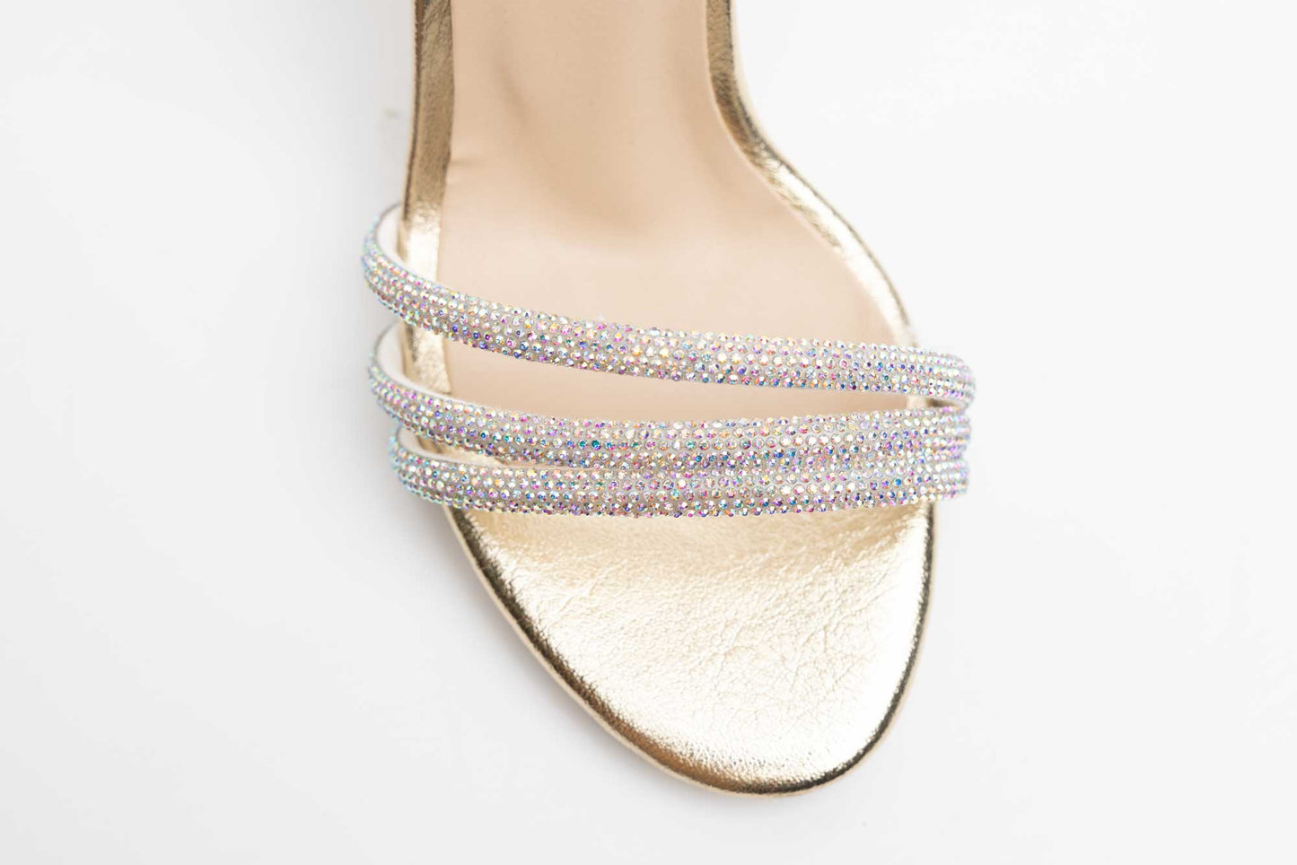 Women's eco-leather sandals KARIN 603 Gold