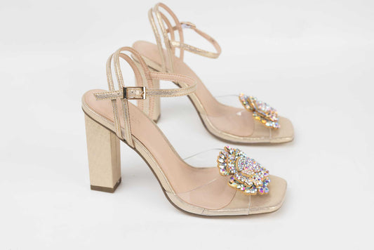 Women's sandals premium material MENBUR 863 Gold