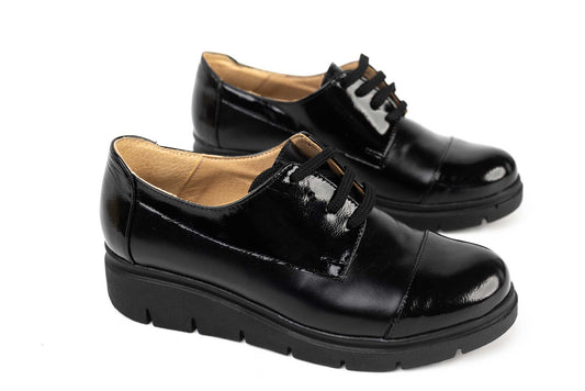 Pantofi dama piele naturala NIKE 1129 N box lac