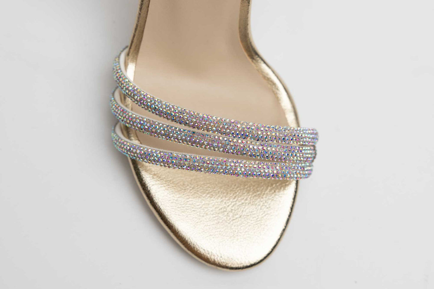 Women's eco-leather sandals KARIN 603 Gold