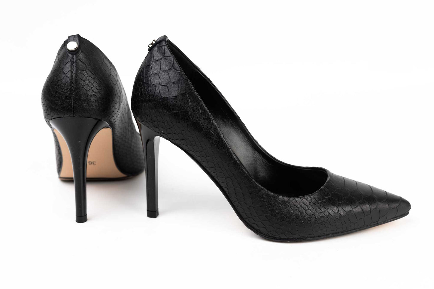 Pantofi dama stiletto piele naturala BOTTA 178 N croco