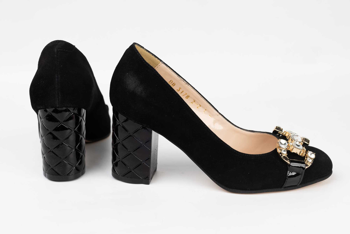 Pantofi dama piele intoarsa naturala PERLA 3178 N vel