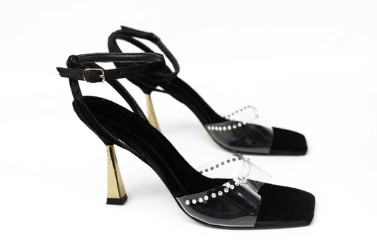 Women's satin sandals LONDON 0400-16 N