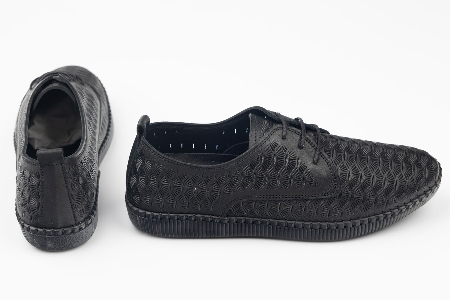 Pantofi dama piele naturală perforata GORETTI 43-03 N