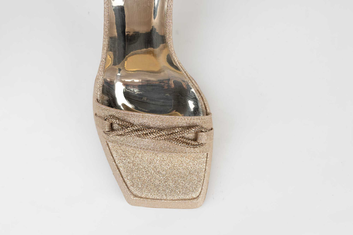 Women's eco-leather sandals LONDON 301-17 Gold