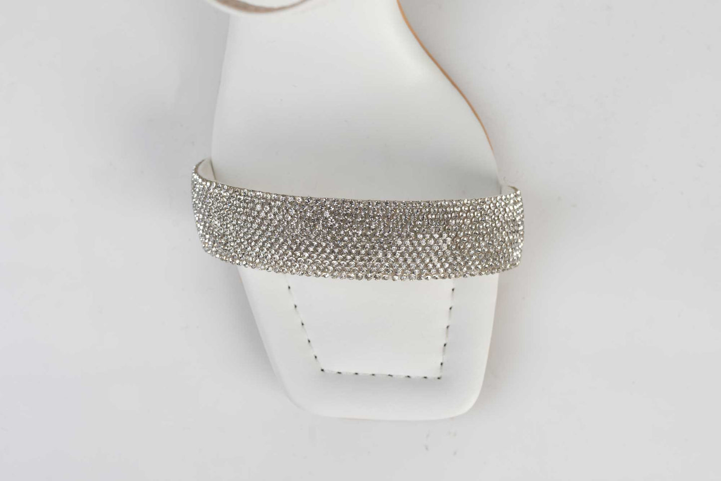 Women's eco-leather sandals LONDON 380-10 white