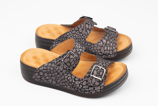 Women's genuine leather flip-flops LSD 210 N