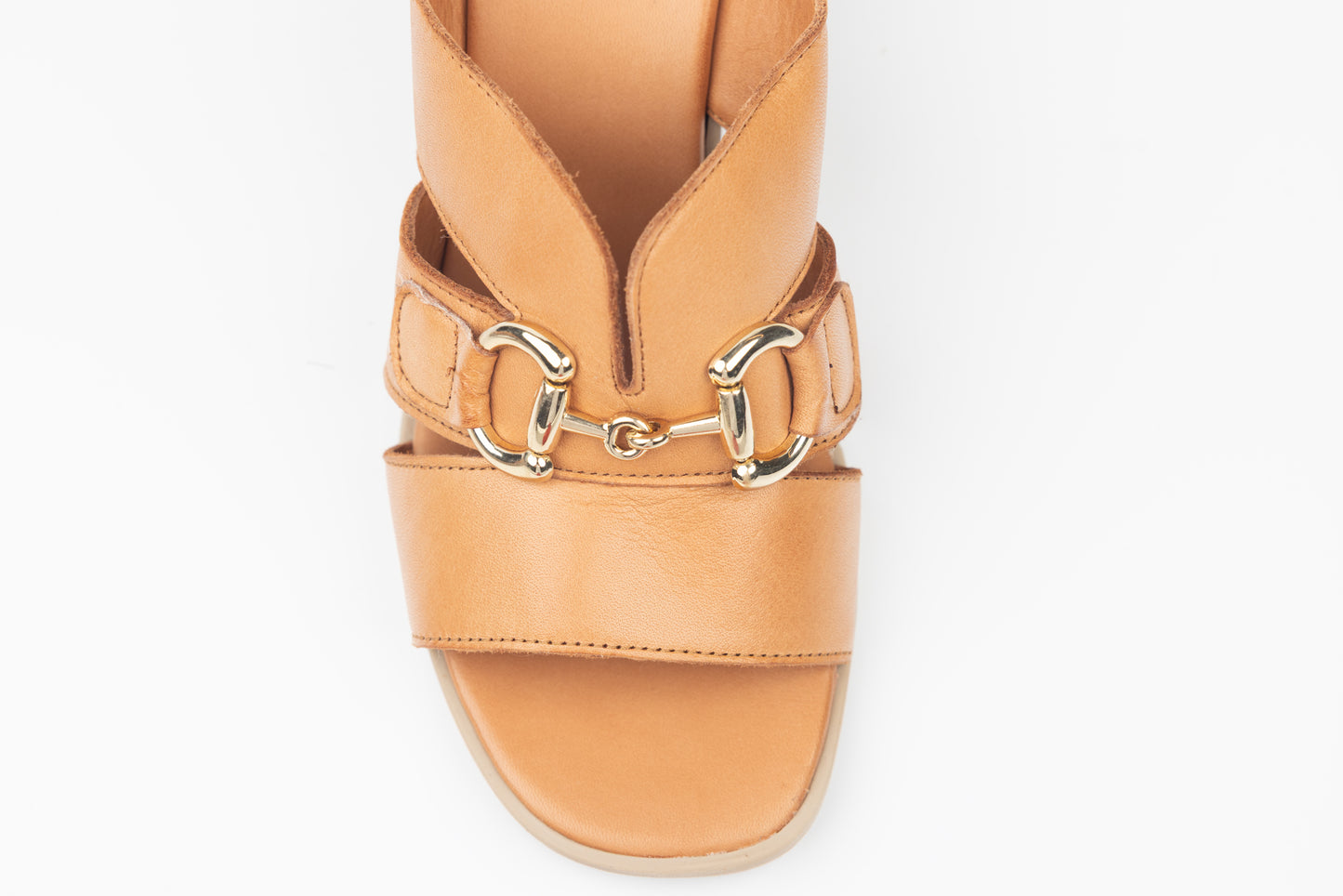 Saboti dama piele naturală ANNA VIOTI 3032 Camel