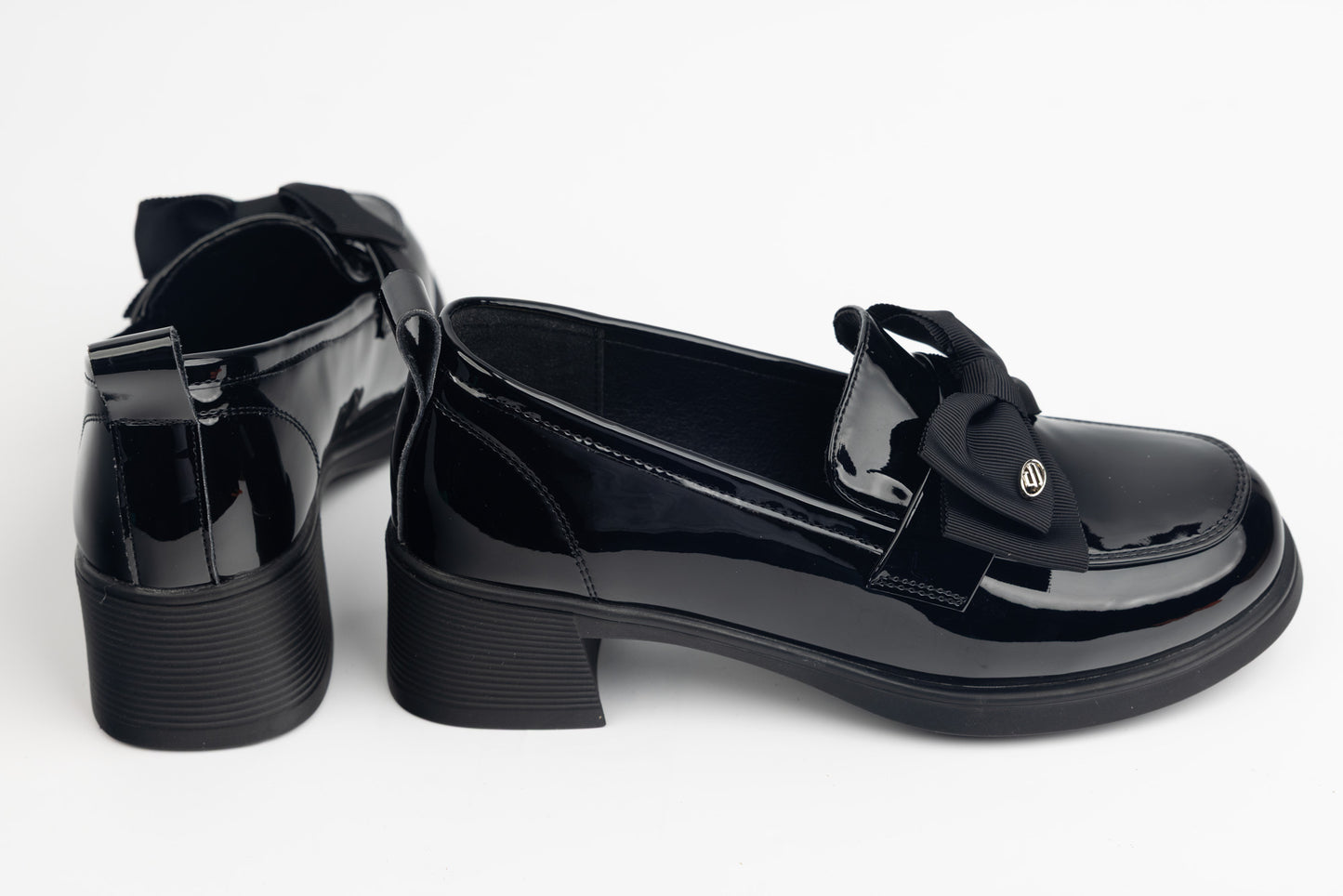 Pantofi dama casual piele naturală lac FORMAZIONE 2311-1 N lac