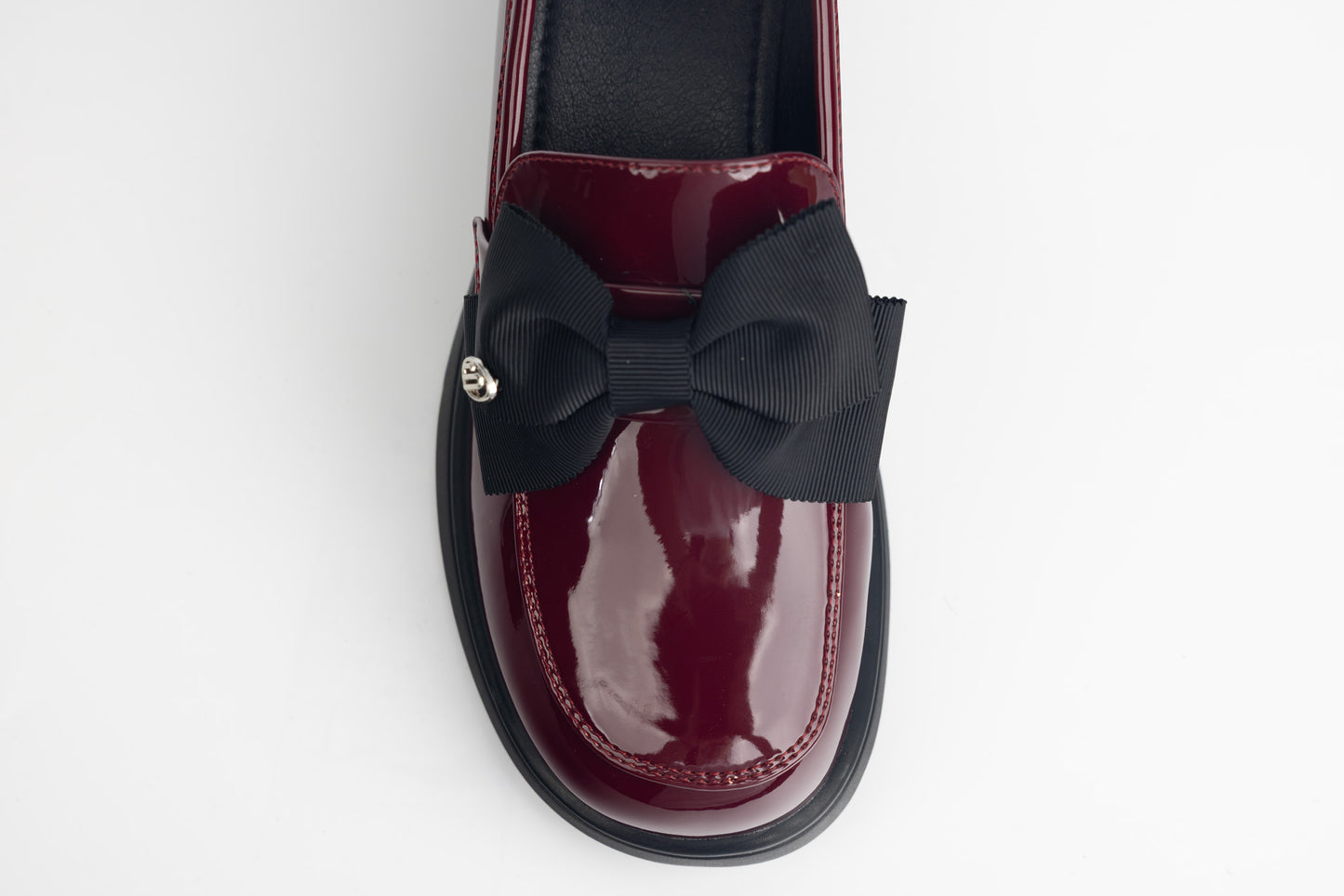 Pantofi dama piele naturală lăcuită FORMAZIONE 2311-1 Bordo lac