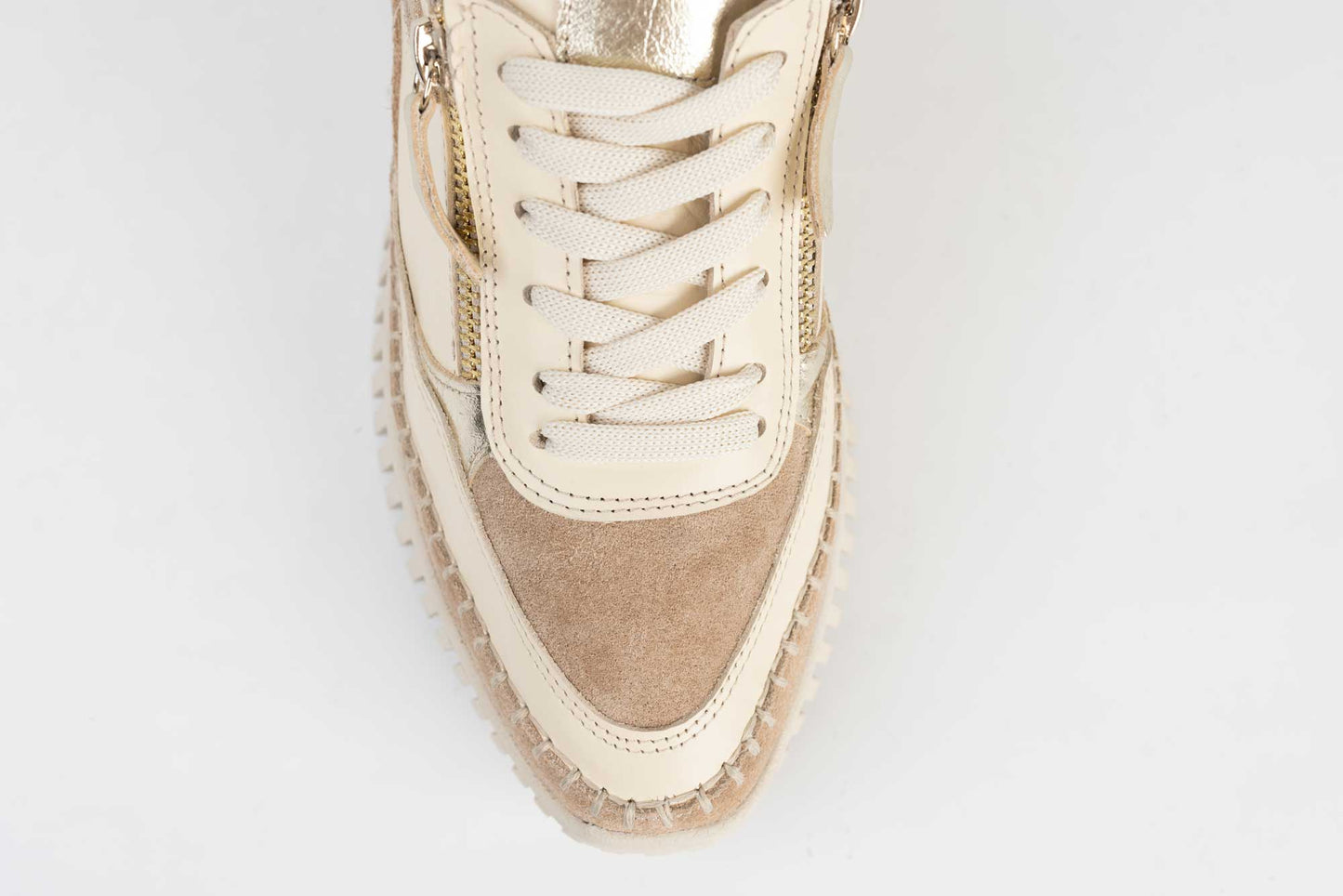 Women's genuine leather shoes DOGATI 5000 Beige