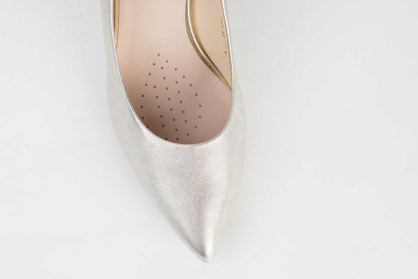 Pantofi dama eleganti piele naturala SALA 7064 Auriu