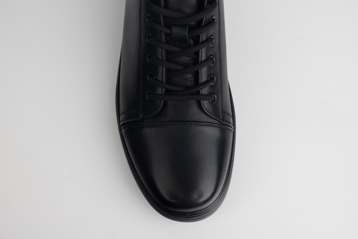 Men's genuine leather shoes JOHAN 21-A Black (40-45)