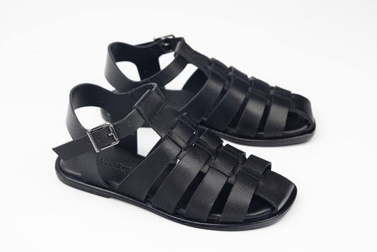 Women's sandals made of natural leather ANNA VIOTI 2313 N