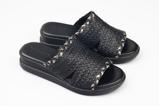 Women's genuine leather slippers ANNA VIOTI 738 N