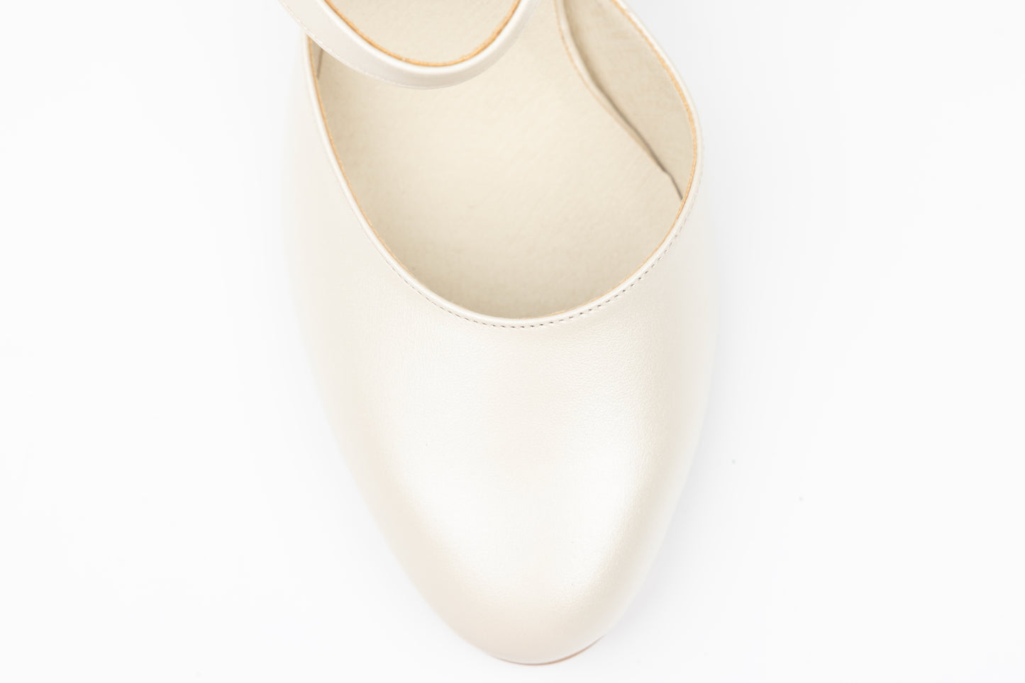 Pantofi dama piele naturala ANTONIO 336 Bej sidef