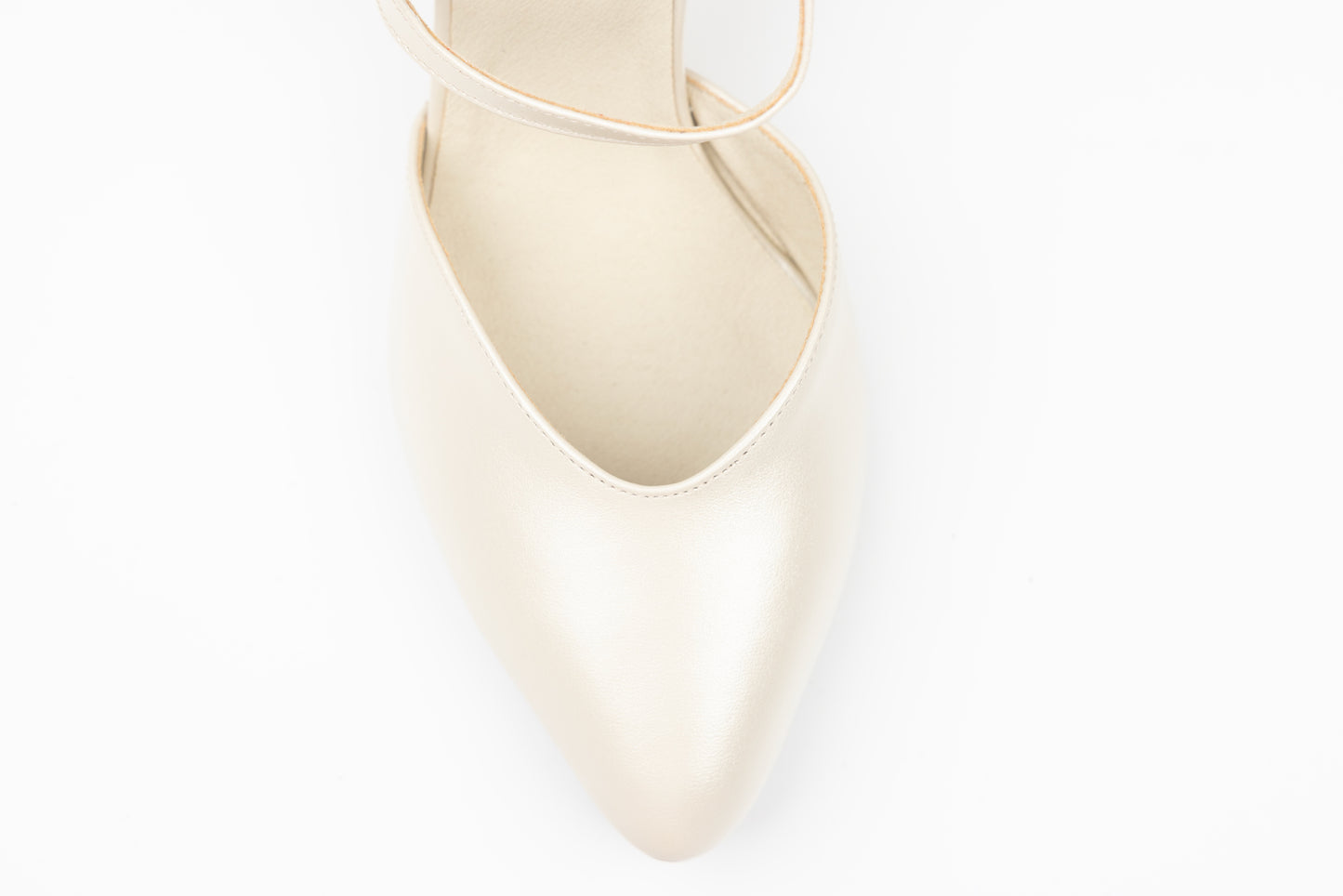 Women's genuine leather shoes ANTONIO 35216 Beige