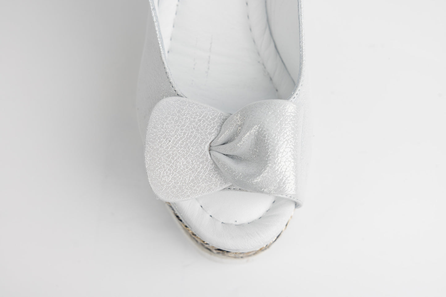 Women's genuine leather sandals LSD 1161 White