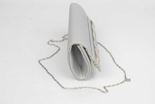 Ladies' envelope 252 Satin grey