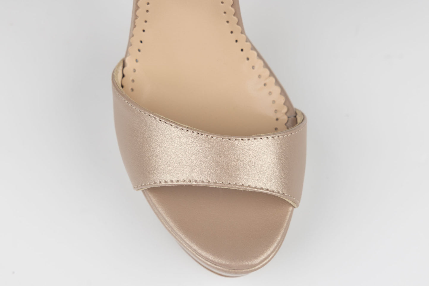 Women's genuine leather sandals PERLA 300 Pink