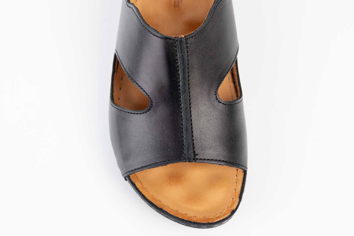 Women's genuine leather clogs LSD 302 N