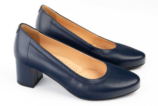 Women's genuine leather shoes PULSO 1162 Blue XXL