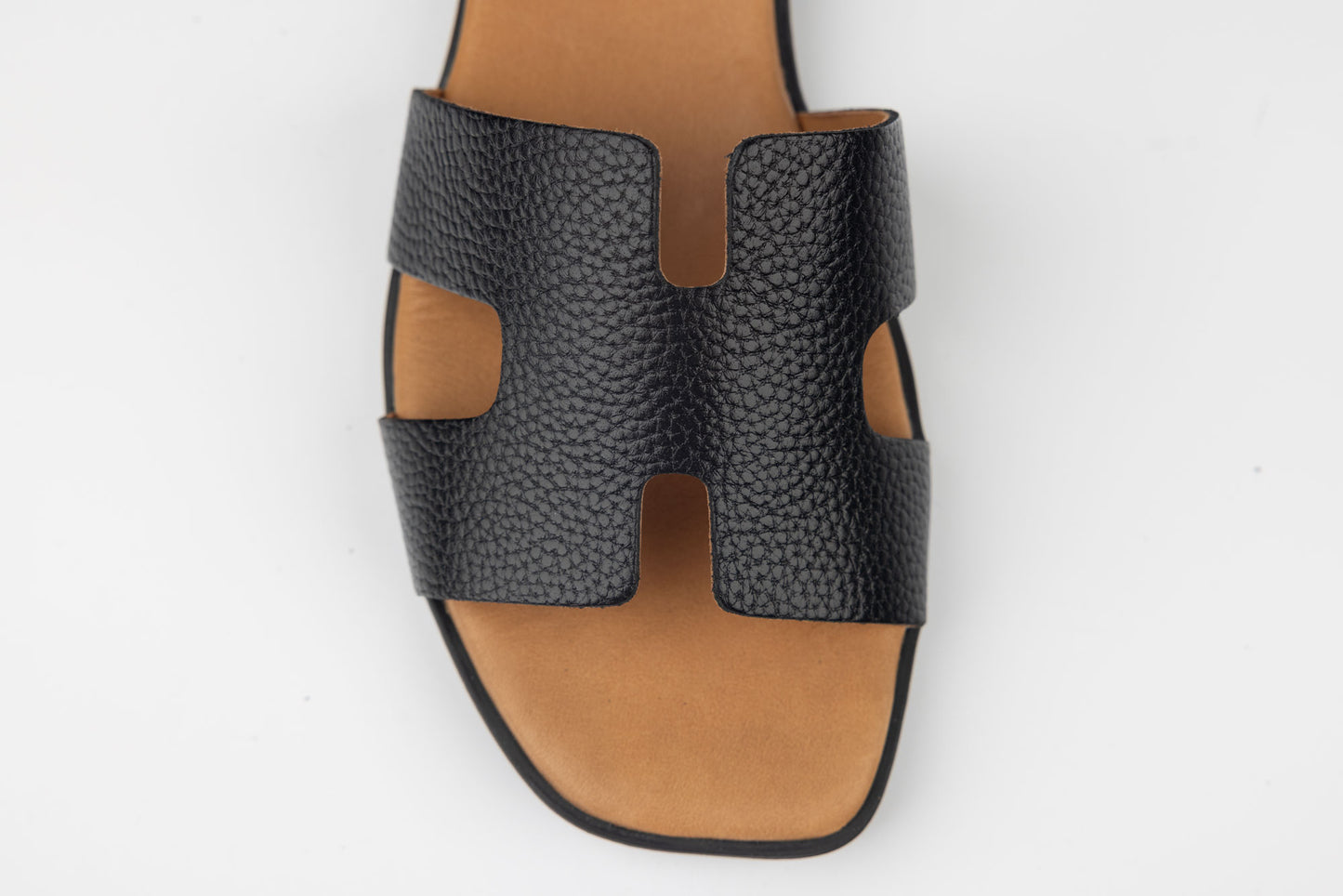 Women's genuine leather slippers GOLD DEER 3175 N