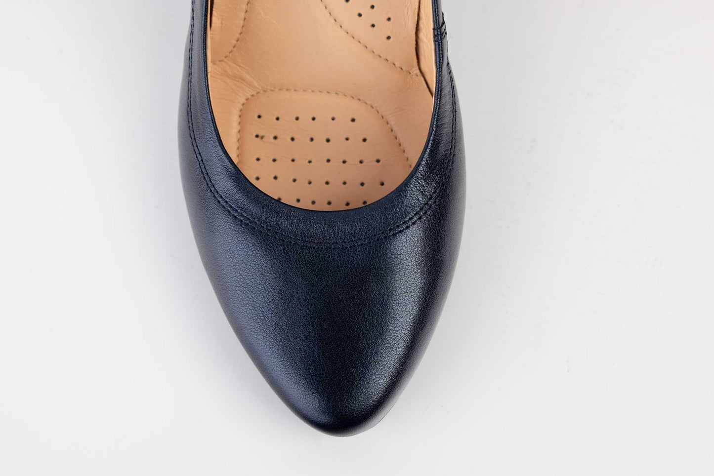 Pantofi dama piele naturală PULSO 1326 Blue XXL