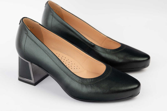 Women's genuine leather shoes PULSO 1324 Green XXL