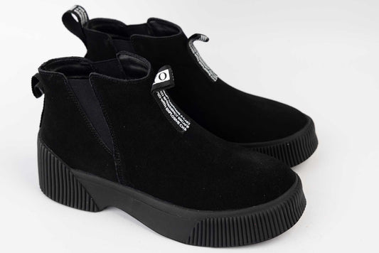 Women's boots made of genuine suede leather INFINITY 906 Nvel