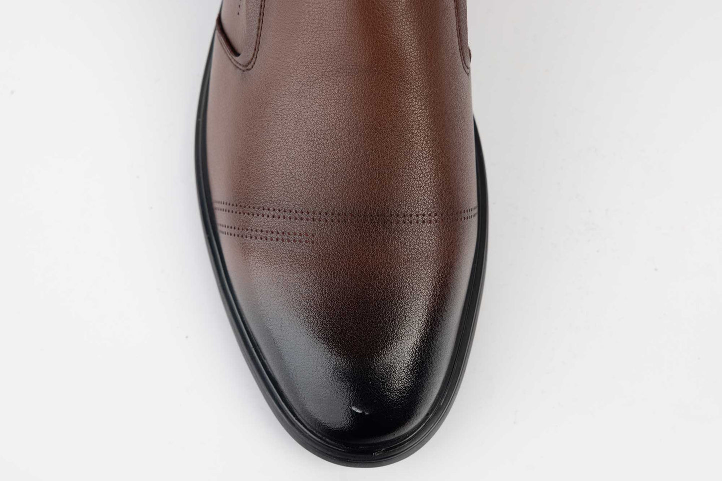 Men's genuine leather shoes MELS 16235 Brown