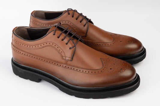 Men's genuine leather shoes DOGATI 09 Taba