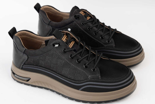 Casual shoes genuine leather JOHAN SPORT 28603 N