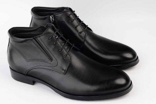 Men's boots made of genuine leather ELDEMAS 02 N