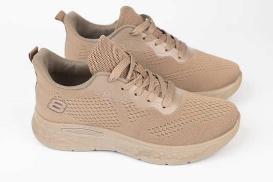 Men's sports shoes JOHAN 0427-3 Beige tex