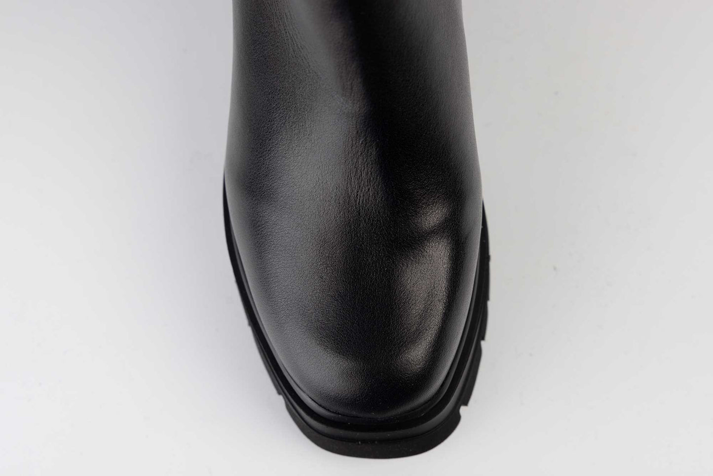 Women's casual boots made of genuine leather PERLA 1630 black box