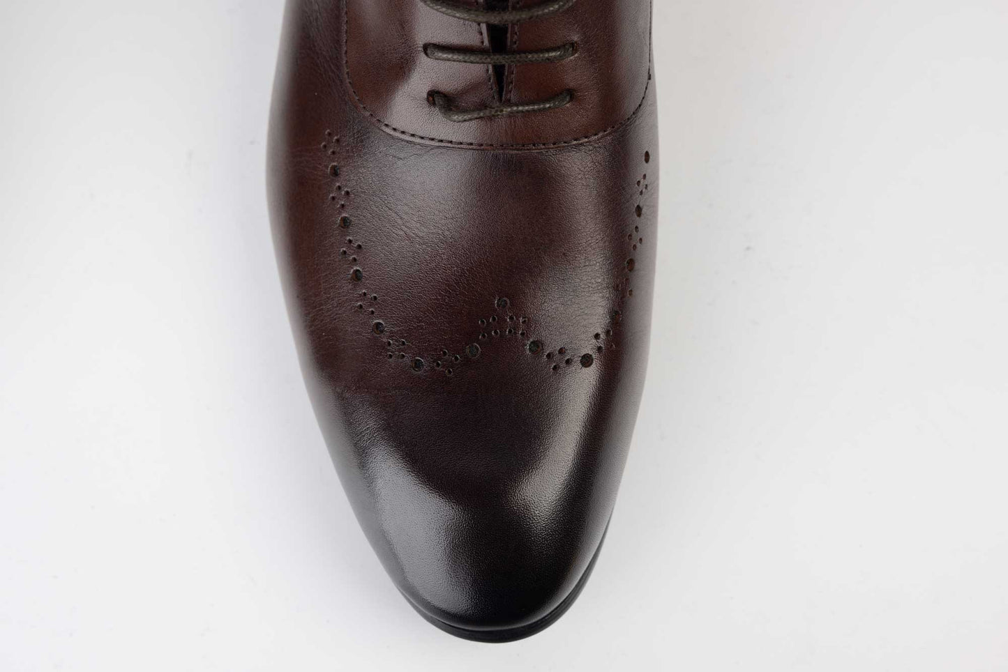 Pantofi barbati eleganti piele naturala ELDEMAS 003-821 Coffe