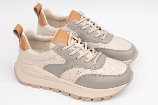 Women's sneakers BETINA 23370 Beige