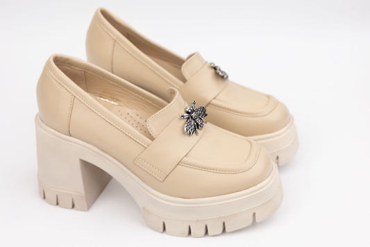 Women's shoes PERLA 3690 Beige box