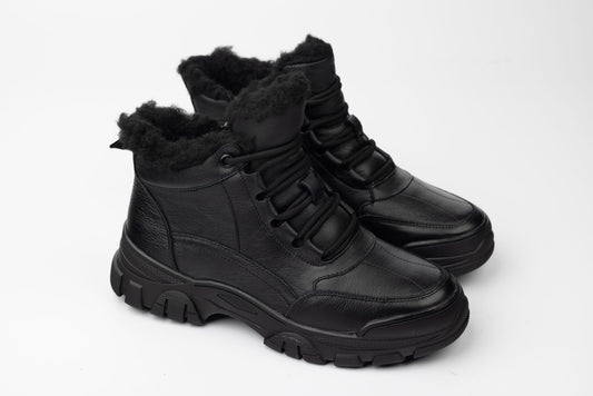 Women's genuine leather boots MATSTAR 43271 N