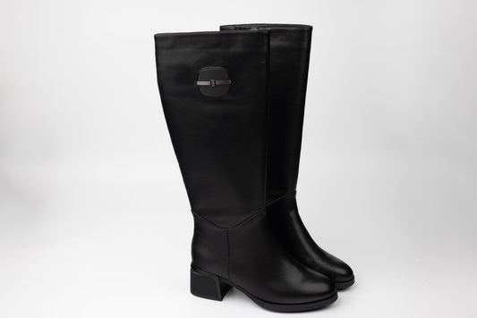 Women's genuine leather boots BETINA 2564 N