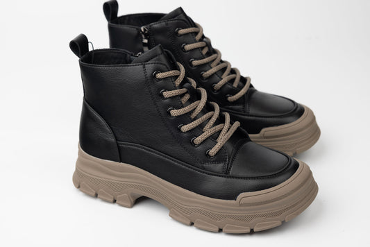 Women's Boots Natural Leather FRANCO GERARDO Sport 6575 N